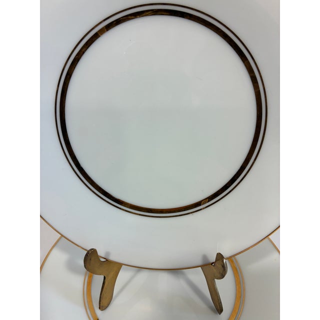 Noritake Vintage Noritake Gold Rim China Bread Plates, Set of 8 For Sale - Image 4 of 10