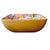 Ceramic bowl - food safe. Resin pour interior. Wipe clean
