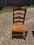 Brown Vintage Tell City Chair Company Ladder-Back Rush Seat Chairs For Sale - Image 8 of 12