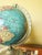 Metal Vintage Mid-Century Modern Terrestrial Globe by the Geo. F. Cram Co 8-Inch For Sale - Image 7 of 12