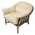 McGuire Furniture Modern Organic Rattan Lounge Chair For Sale