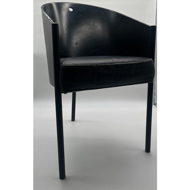 Black Costes Armchairs by Phillipe Stark for Driade, Set of 2 For Sale - Image 8 of 15