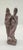 This imposing, 30 cm high sculpture, carved from solid, deep-dark ebony, depicts a three-headed group of figures in the...