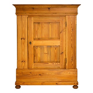 Softwood Wardrobe, 19th Century For Sale