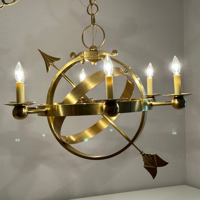 2010s Contemporary Armillary Sphere by Visual Comfort Designed by Eric Colher For Sale - Image 5 of 11