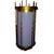 Mid-Century Modern 1970s Large Mid Century Gothic Pendant Light With Long Metal Downrod For Sale - Image 3 of 14