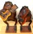 Mid 20th Century Mid-20th C. Mexican Hand-Carved Seven-Piece Frog Orchestra, with Carlos Campos For Sale - Image 5 of 18