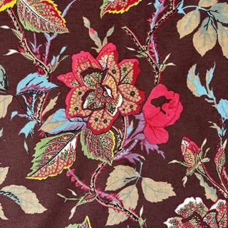 1970s Dramatic Bolt of Fabric by Charles Demery “Souleiado”- 35 Yards For Sale