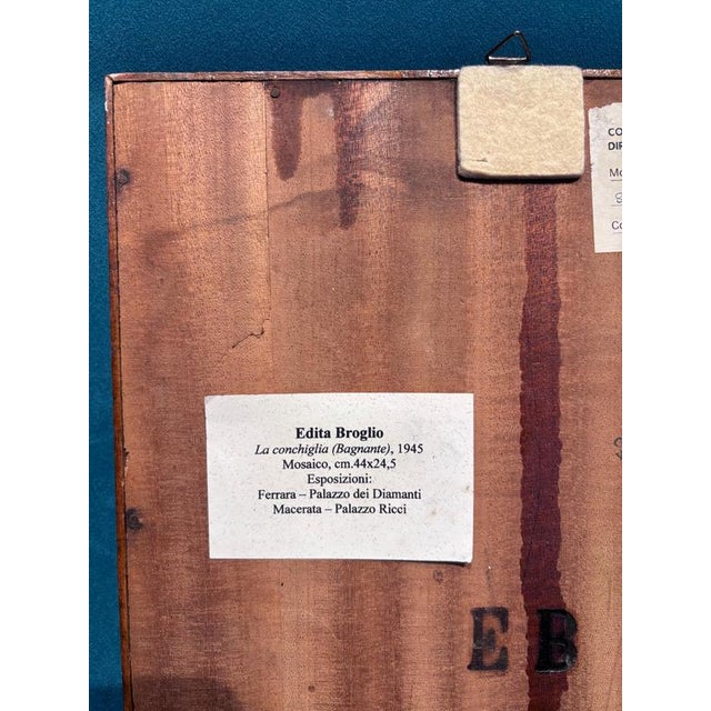 Edita Broglio, The Shell-Bather Mosaic, 1945 For Sale - Image 12 of 16