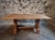 French Art Deco Oak Dining Table, 1930s For Sale - Image 6 of 14