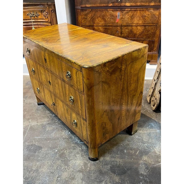 19th Century German Biedermeier Chest of Drawers For Sale In Dallas - Image 6 of 11