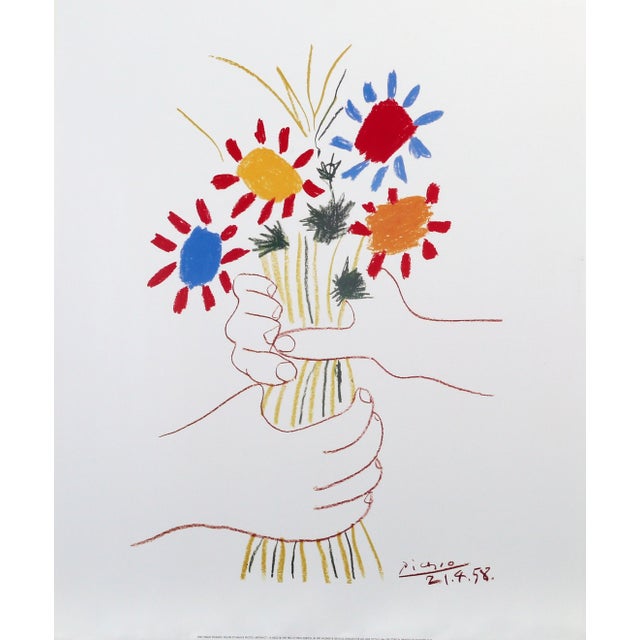 Le Bouquet Pablo Picasso (After) Spanish (1881–1973) Date: 1991 Poster Size: 23.5 x 19.5 in. (59.69 x 49.53 cm)