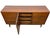 Wood Vintage Mid Century Modern Long Low Dresser With 12 Drawers, Tapered Legs and Brass-Toned Hardware For Sale - Image 7 of 10