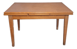Dining Table with Sliding Extensions, 1950s