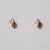 Italian Curved Brass and Opaline Glass Sconces, 1950s, Set of 2 For Sale - Image 4 of 13