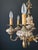 Antique Ceramic and Brass Chandelier, 1960s For Sale - Image 12 of 15