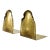 Roycroft Arts & Crafts Hammered Brass Over Copper Bookends, Circa 1920s For Sale