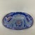 Blue Vintage West German Glass Centerpiece from Waltherglas, 1980s For Sale - Image 8 of 11