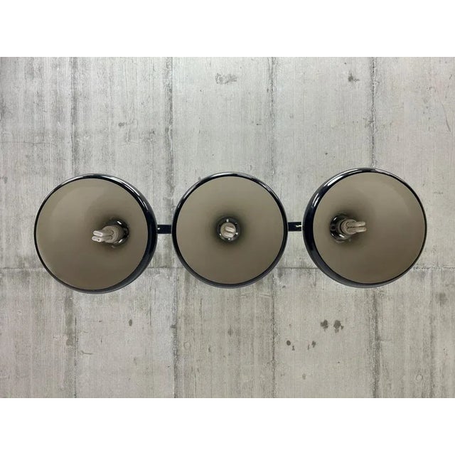 Mid-Century Modern Black Ceiling Lamp, 1950s For Sale - Image 6 of 8