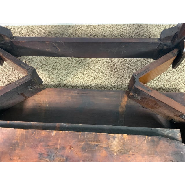 George 11 Concertina Card Table For Sale - Image 15 of 17