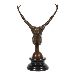 Vintage Dancer Sculpture For Sale