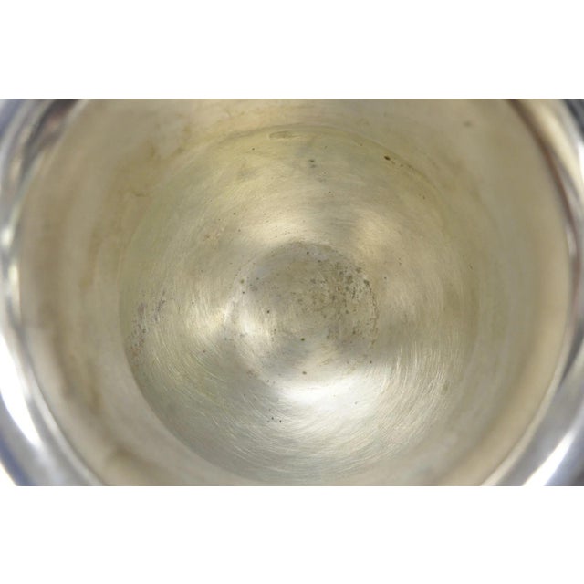 Vintage Leonard Silver Plated Trophy Cup Champagne Chiller Ice Bucket Engraved For Sale - Image 12 of 16