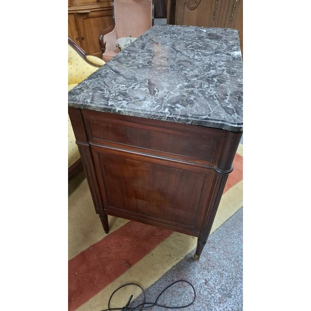 Antique Louis XV Chest of Drawers, 1890s For Sale - Image 5 of 9