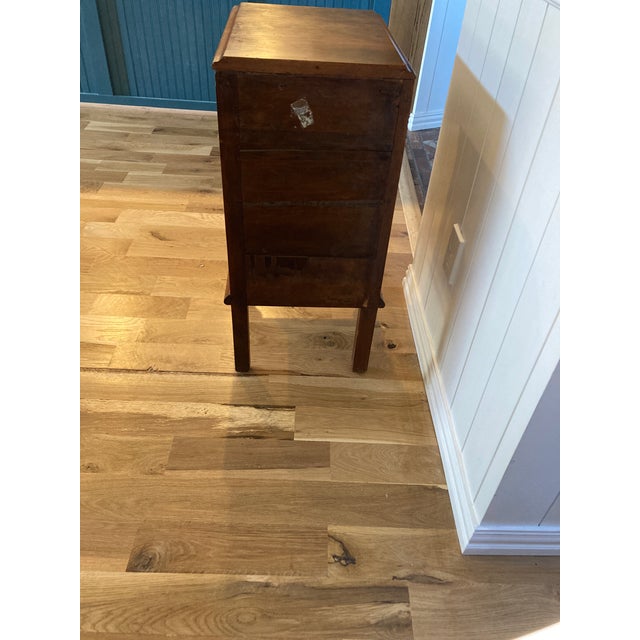 Antique Karges Furniture 3Drawer Walnut Side Table Chairish