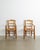 Rustic Mid-Century French Wooden Armchairs, 1950s, Set of 2 For Sale - Image 3 of 7