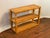 1980s Three Tier Wrapped and Woven Rattan Console Table For Sale - Image 5 of 11
