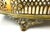 French French Gilt Brass Pierced Gallery Tray With Engraved Base, Late 19th Century For Sale - Image 3 of 8