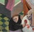 1980s 1980s Robert Jessup Card Game Oil Painting For Sale - Image 5 of 5