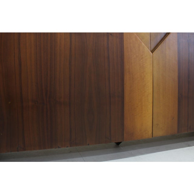 Brown Vintage Sideboard by Tittina Ammannati & Vitelli Giampiero for Catalano, 1970s For Sale - Image 8 of 14