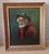 IM Artes, Man Smoking a Pipe, 1980s, Oil on Canvas, Framed For Sale - Image 6 of 6