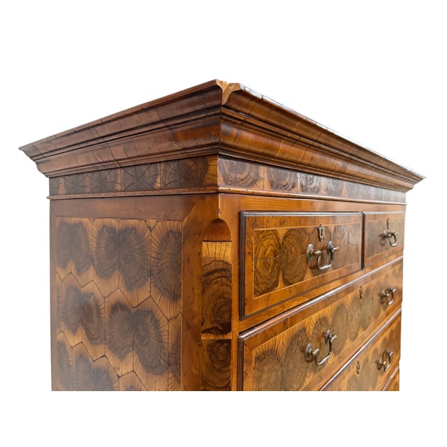 17th Century William Nd Mary English 8-Drawer Chest, Attributed For Sale - Image 11 of 16