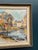 B. Lundqvist, Riverside Village, 1960s, Oil on Canvas, Framed For Sale - Image 10 of 18