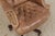 Brown Lexington Tufted Leather Executive Desk Chair For Sale - Image 8 of 15