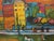 Impressionist Colorful Cityscape Painting For Sale - Image 3 of 7