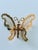 1960s 1960s Napier Gold Butterfly Brooch For Sale - Image 5 of 12