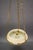 French Neoclassical Style White Alabaster, Gilt Bronze and Brass Pendant Light, 1890s For Sale - Image 14 of 18