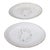 Vintage oval serving platters from the Tempo collection by Meito Japan. Crafted from fine white china, these pieces...