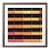 “Puerta America 04” Giclee Archival Pigment Print 18x18 Framed in Walnut For Sale
