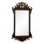 18th Century Early American Chippendale Style Wall Mirror With Eagle Pediment For Sale