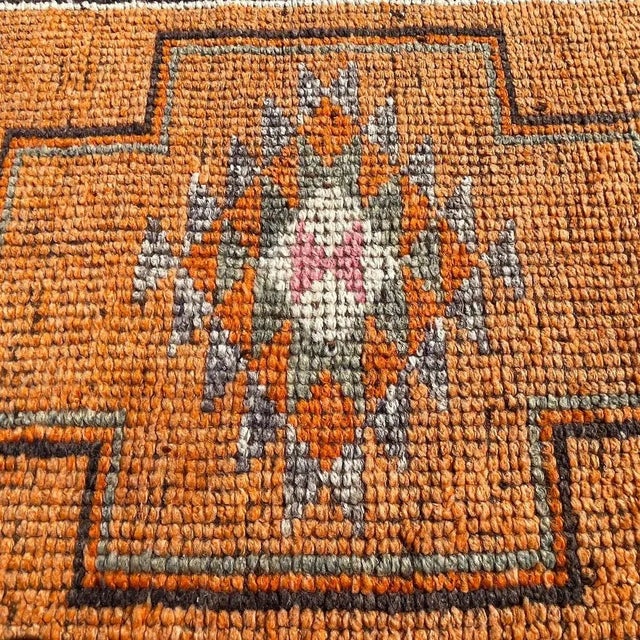 Textile Vintage Kurdish Traditional Herki Rug, 1930s For Sale - Image 7 of 11