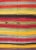 Tribal Mid 20th Century Bright & Colorful Vintage Turkish Kilim Rug in Stripes Design With Vivid Colors For Sale - Image 3 of 11