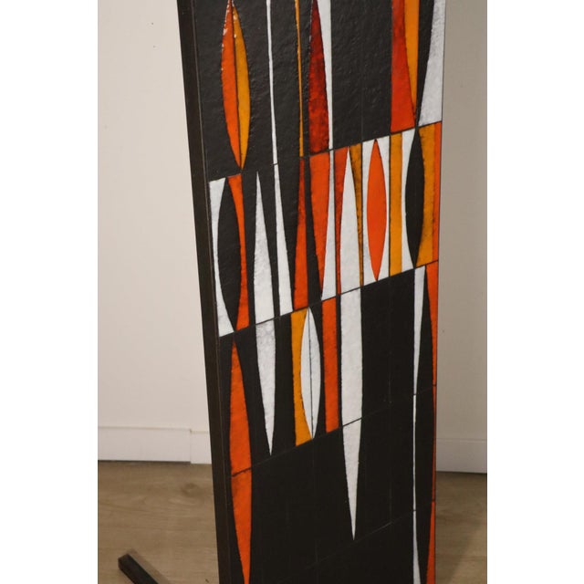 Black Ceramic Coffee Table from Roger Capron, 1960s For Sale - Image 8 of 18