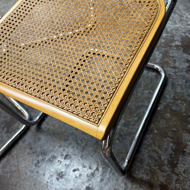 Marcel Breuer Cesca Dining Chairs, Set of Four For Sale - Image 11 of 12