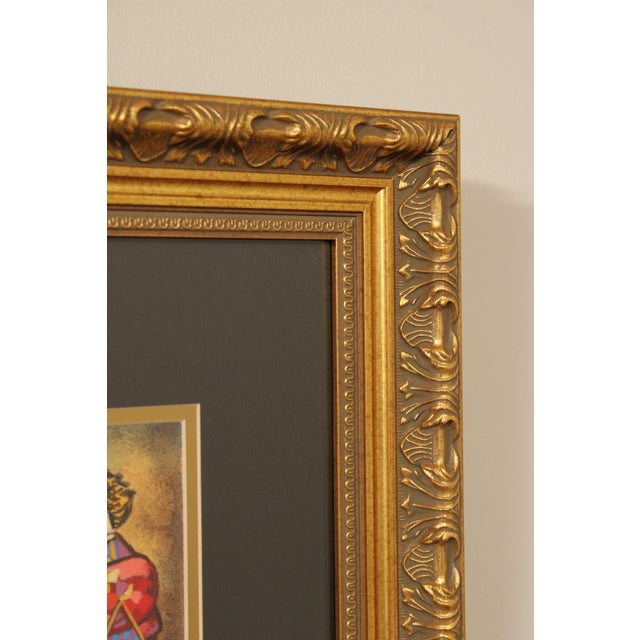 Dorit Levi (Israeli, B. 1952) 'Solo Saxophone' Signed and Numbered Serigraph For Sale - Image 11 of 12