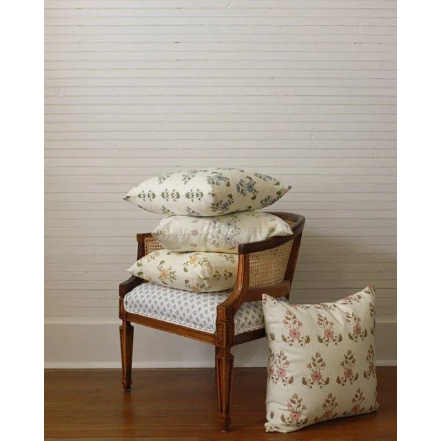 Lauren Servati Textiles, Unfading Flower // Peony 18"x18" pillow Double-sided throw pillow with a knife edge finish....