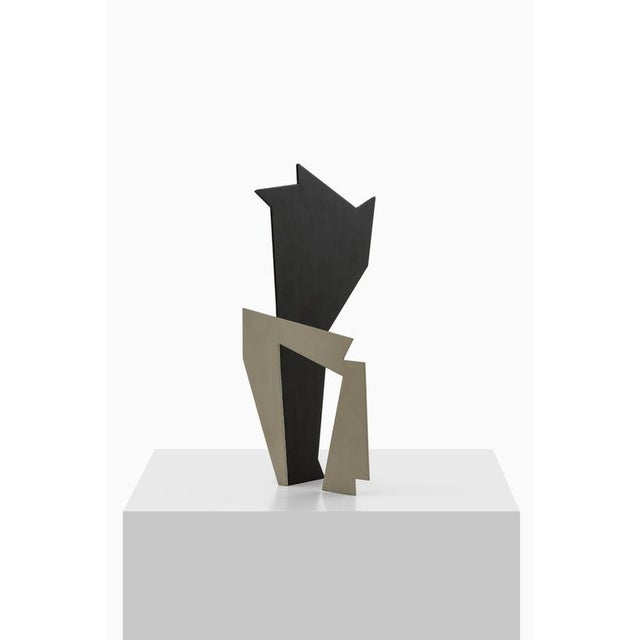 1950s Lars Erik Falk, Abstract Sculpture, 1954, Lacquered Metal For Sale - Image 5 of 6